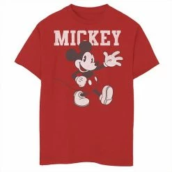 Disney's Mickey Mouse & Friends Boys 8-20 Mickey Mouse Wave Portrait Graphic Tee