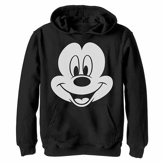 Disney's Mickey Mouse Boys 8-20 Large Face Pullover Graphic Hoodie Disney's Mickey Mouse Boys 8-20 Large Face Pullover Graphic Hoodie -Disney Sales Store unnamed file 7164