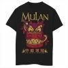 Disney's Mulan Boys 8-20 Mushu Dragon Stone Head Graphic Tee -Disney Sales Store unnamed file 7184