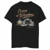 Disney's Aladdin Boys 8-20 Live Action Cave Of Wonders Landscape Graphic Tee Black
