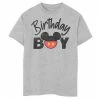 Boys 8-20 Disney Mickey & Friends Birthday Boy Mickey Logo Graphic Tee