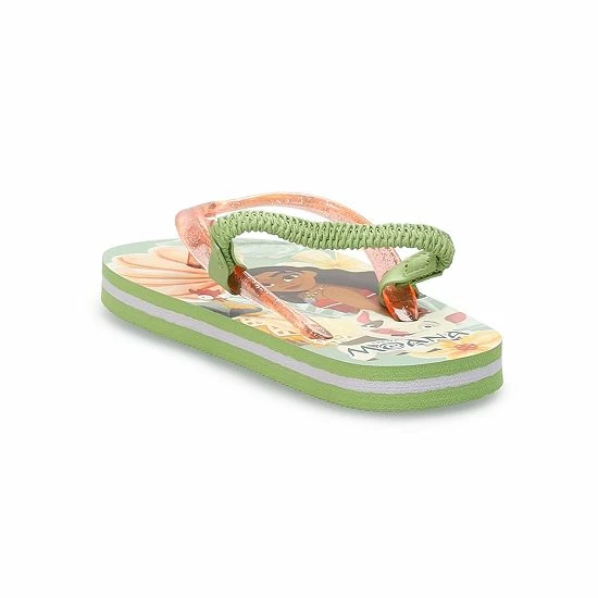 Toddler Girl Disney Moana Flip Flops 5 Toddler Girl Disney Moana Flip Flops - Image 3