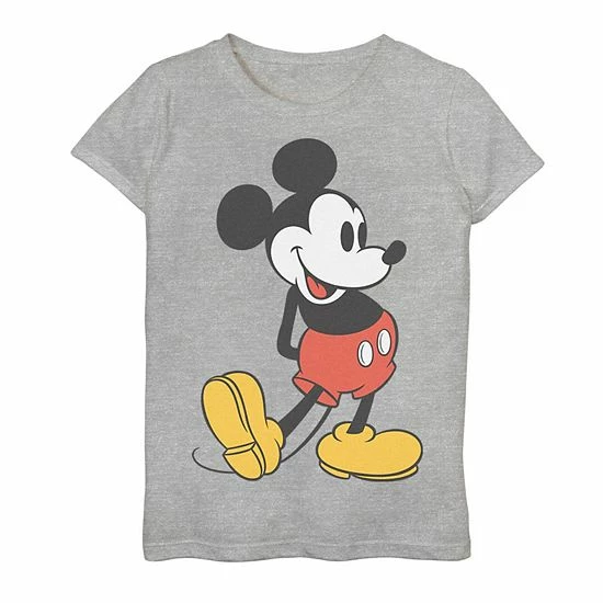 Disney's Mickey Mouse Girls 7-16 Vintage Leg Kick Graphic Tee 3 Disney's Mickey Mouse Girls 7-16 Vintage Leg Kick Graphic Tee