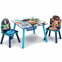 Disney's Toy Story 4 Table And Chairs Set With Storage By Delta Children