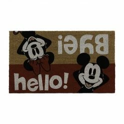 Disney Mickey Mouse Love Hello Bye 2-pack Coir Doormat Set -Disney Sales Store unnamed file 809
