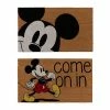 Disney Mickey Mouse Smile Come In 2-pack Coir Doormat Set -Disney Sales Store unnamed file 810