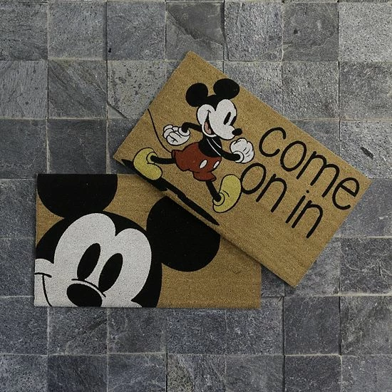 Disney Mickey Mouse Smile Come In 2-pack Coir Doormat Set Disney Mickey Mouse Smile Come In 2-pack Coir Doormat Set -Disney Sales Store unnamed file 811
