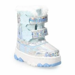 Disney's Frozen 2 Anna And Elsa Toddler Girls' Light-Up Winter Boots
