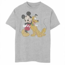 Disney's Mickey Mouse Boys 8-20 And Pluto Classic Friends Graphic Tee Navy -Disney Sales Store unnamed file 933