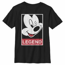 Disney's Mickey Mouse Boys 8-20 Legend Winking Portrait Graphic Tee
