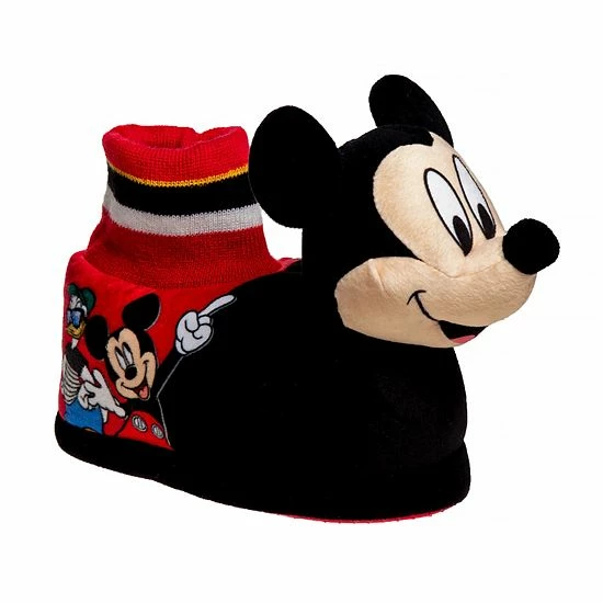 Disney's Mickey Mouse Toddler Boys' Slippers 3 Disney's Mickey Mouse Toddler Boys' Slippers