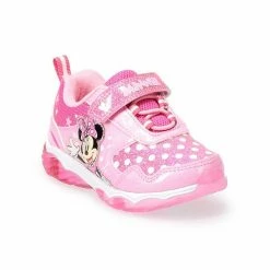 Disney's Minnie Mouse Toddler Girls' Light-Up Sneakers