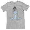 Men's Disney Winnie The Pooh Happy Eeyore Art Sketch Tee