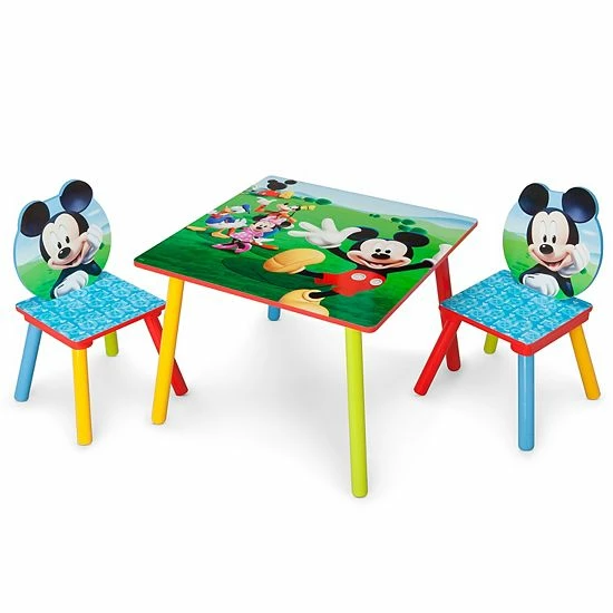 Disney's Mickey Mouse Table & Chairs Set By Delta Children 4 Disney's Mickey Mouse Table & Chairs Set By Delta Children - Image 2