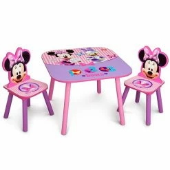 Disney's Minnie Mouse Table & Chairs Set By Delta Children