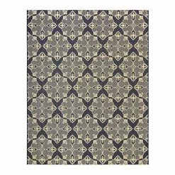 Disney's Mickey Mouse Medallion Indoor Outdoor Rug Blue